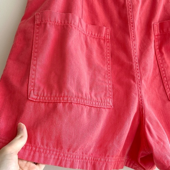 Universal Threads Women's Dusty Red Cotton Shorts, Size 14 - Picture 14 of 16